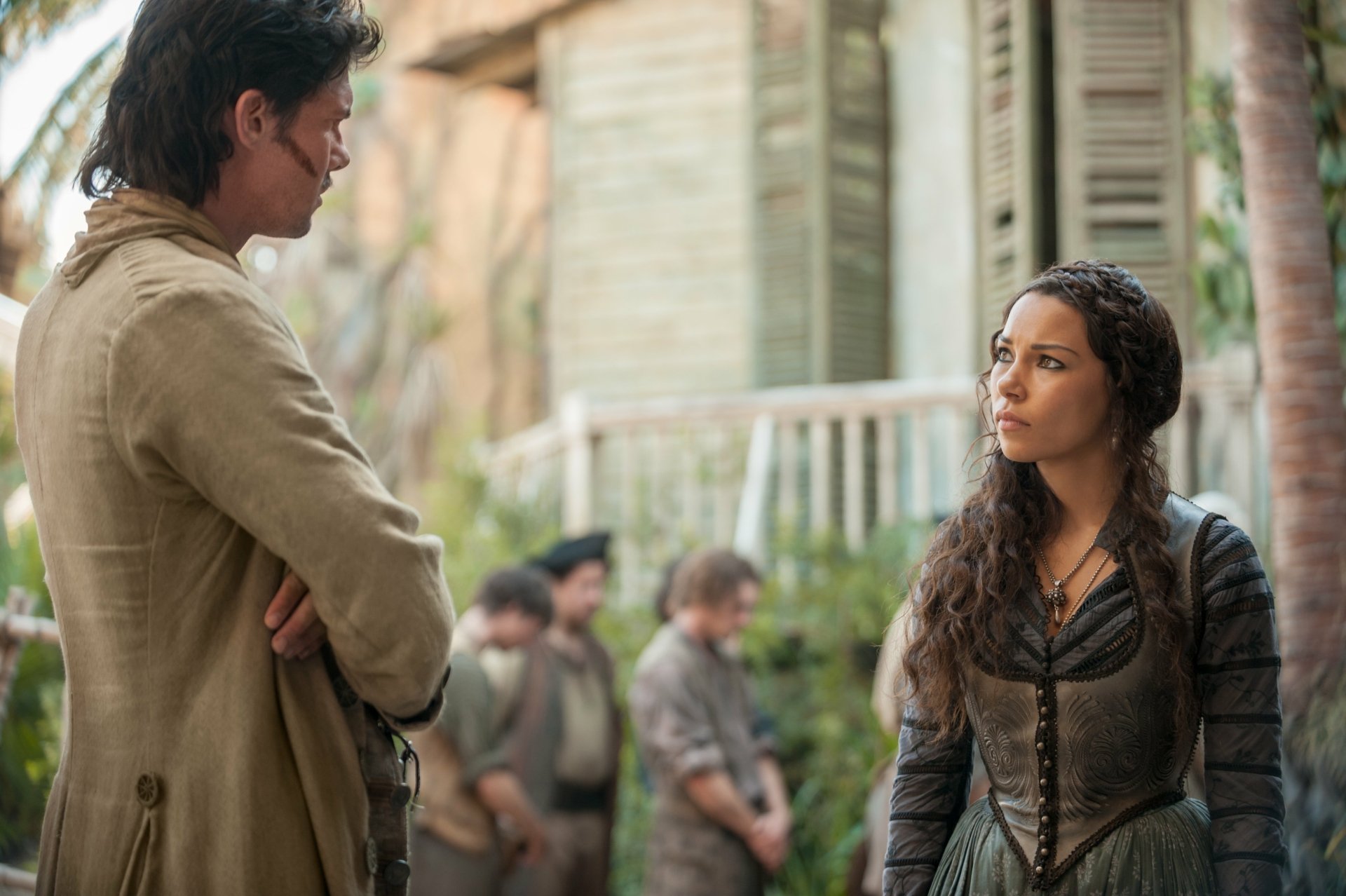 Download Max (Black Sails) Jessica Parker Kennedy Jack Rackham (Black Sails) Toby Schmitz TV Show Black Sails 4k Ultra HD Wallpaper