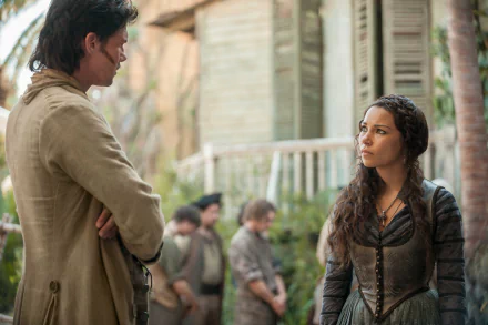 Max (Black Sails) Jessica Parker Kennedy Jack Rackham (Black Sails) Toby Schmitz TV Show Black Sails HD Desktop Wallpaper | Background Image