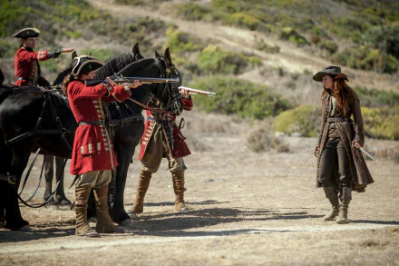 Anne Bonny (Black Sails) Clara Paget TV Show Black Sails HD Desktop Wallpaper | Background Image