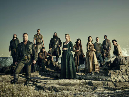Toby Stephens Mr. Scott (Black Sails) Hakeem Kae-Kazim John Silver (Black Sails) Luke Arnold Anne Bonny (Black Sails) Clara Paget Jessica Parker Kennedy Max (Black Sails) Hannah New Eleanor Guthrie Zach McGowan Charles Vane (Black Sails) TV Show Black Sails HD Desktop Wallpaper | Background Image