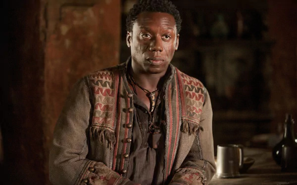 Mr. Scott (Black Sails) Hakeem Kae-Kazim TV Show Black Sails HD Desktop Wallpaper | Background Image
