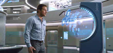 Chris Pratt Passengers movie HD Desktop Wallpaper | Background Image