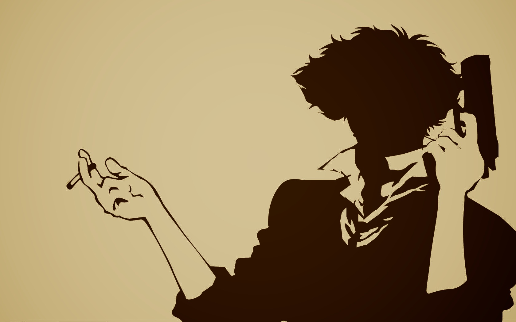Spike Spiegel, the main character from the anime series Cowboy Bebop.