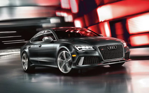 silver car car Audi vehicle Audi RS7 HD Desktop Wallpaper | Background Image