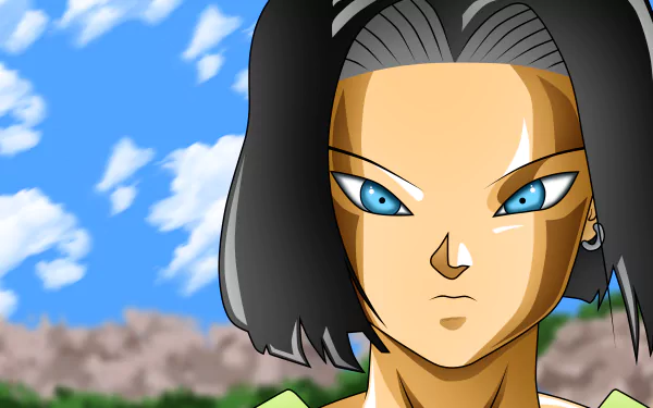Android 17 (Dragon Ball) Anime Dragon Ball Super HD Desktop Wallpaper | Background Image