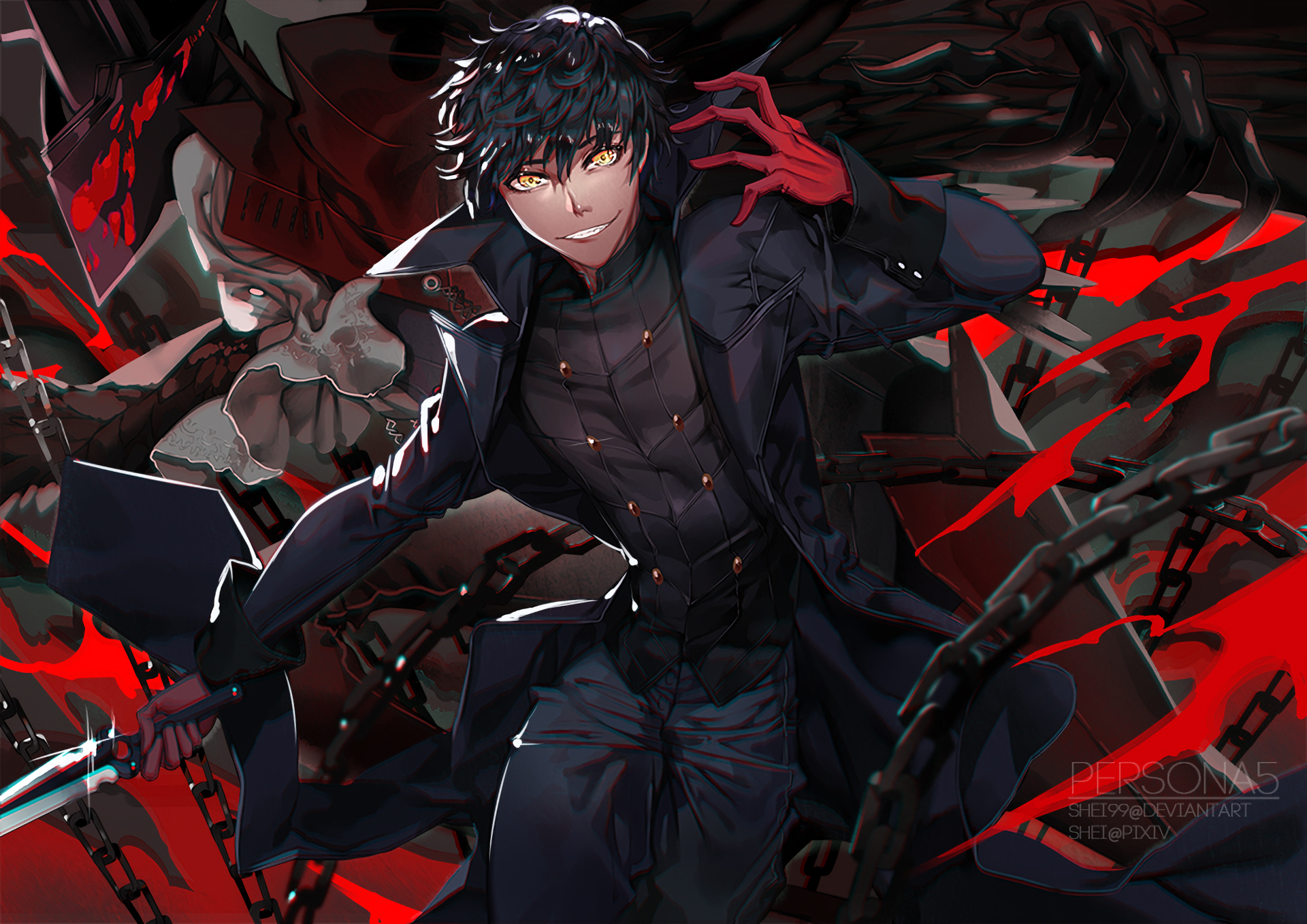 Persona 5 HD Wallpaper | Background Image | 1920x1357