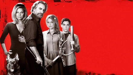 Michelle Pfeiffer Dianna Agron John D'Leo Robert De Niro movie The Family HD Desktop Wallpaper | Background Image