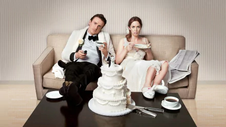 Emily Blunt Jason Segel movie The Five-Year Engagement HD Desktop Wallpaper | Background Image