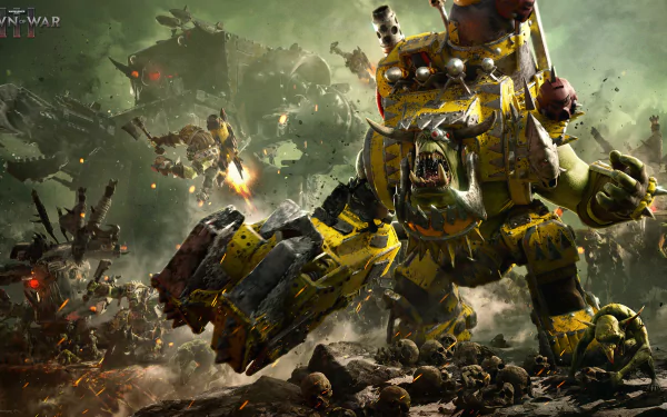 Warhammer 40,000: Dawn of War III video game HD Desktop Wallpaper | Background Image