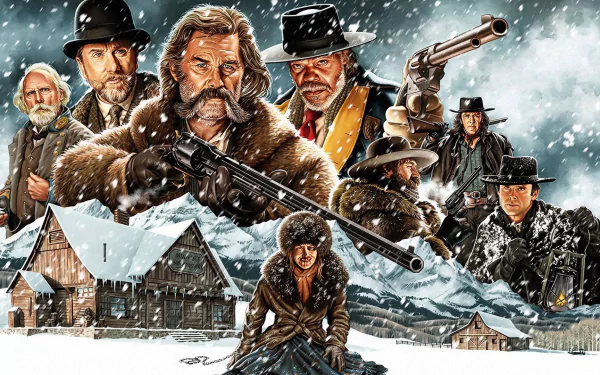 movie The Hateful Eight HD Desktop Wallpaper | Background Image