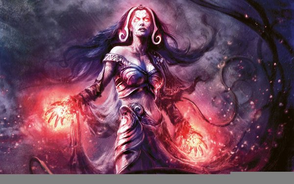 Juego Magic: The Gathering Fantasía Bruja Hechicera Liliana Vess Fondo de pantalla HD | Fondo de Escritorio
