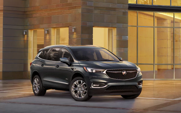 SUV silver car car Buick vehicle Buick Enclave HD Desktop Wallpaper | Background Image