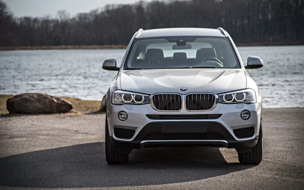 SUV white car car BMW vehicle BMW X3 HD Desktop Wallpaper | Background Image