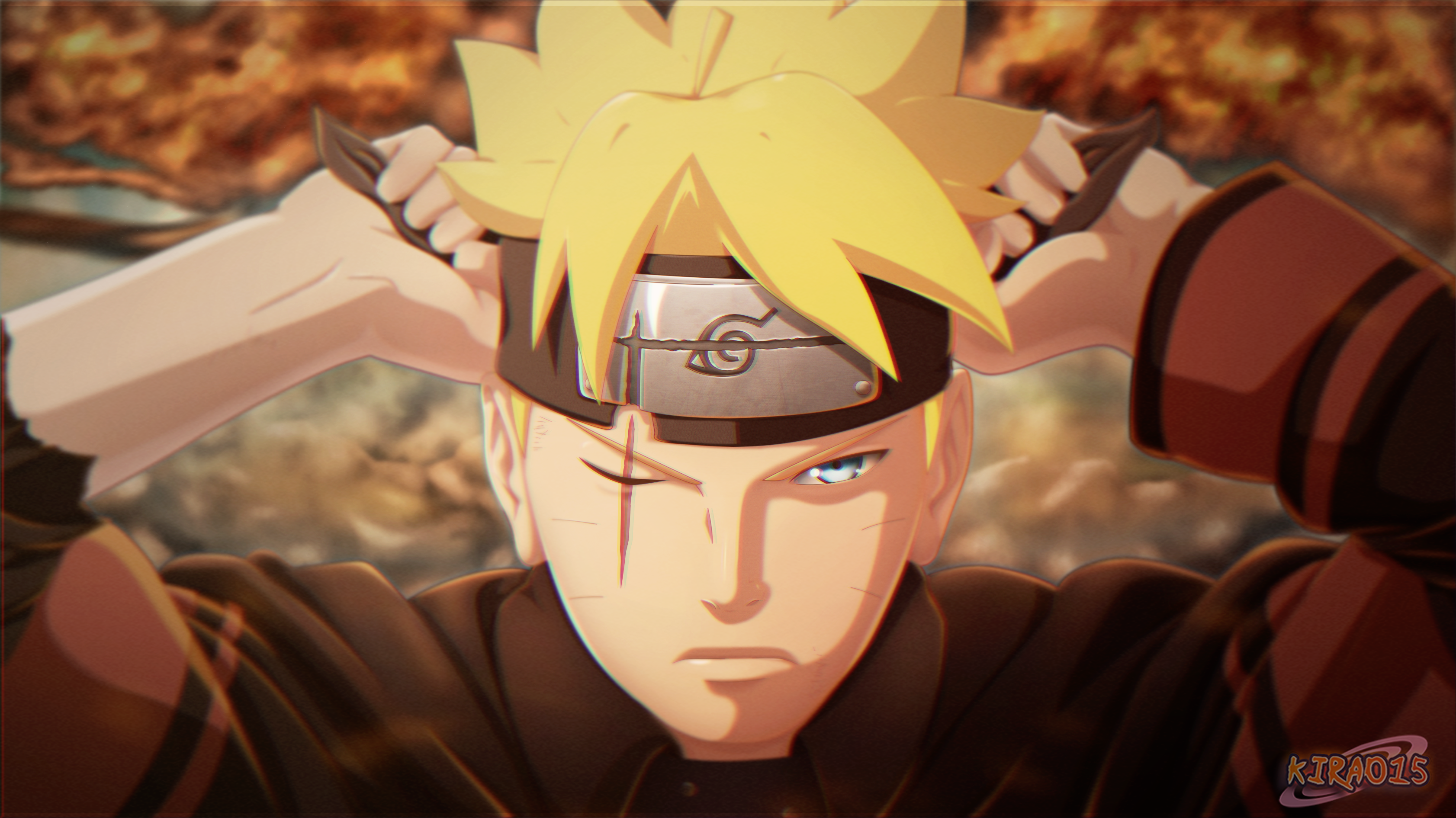 Boruto Vs Kawaki  I39;M ALSO A NINJA! Computer Wallpapers 