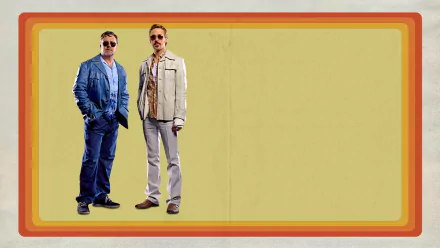 Ryan Gosling Russell Crowe movie The Nice Guys HD Desktop Wallpaper | Background Image