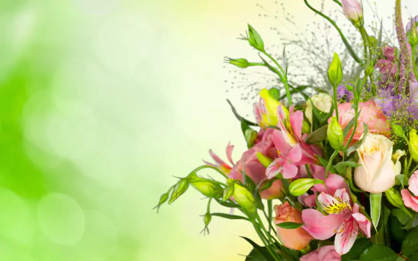  Roses and Eustoma Bouquet