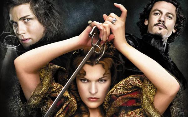 Logan Lerman Luke Evans Milla Jovovich movie The Three Musketeers (2011) HD Desktop Wallpaper | Background Image