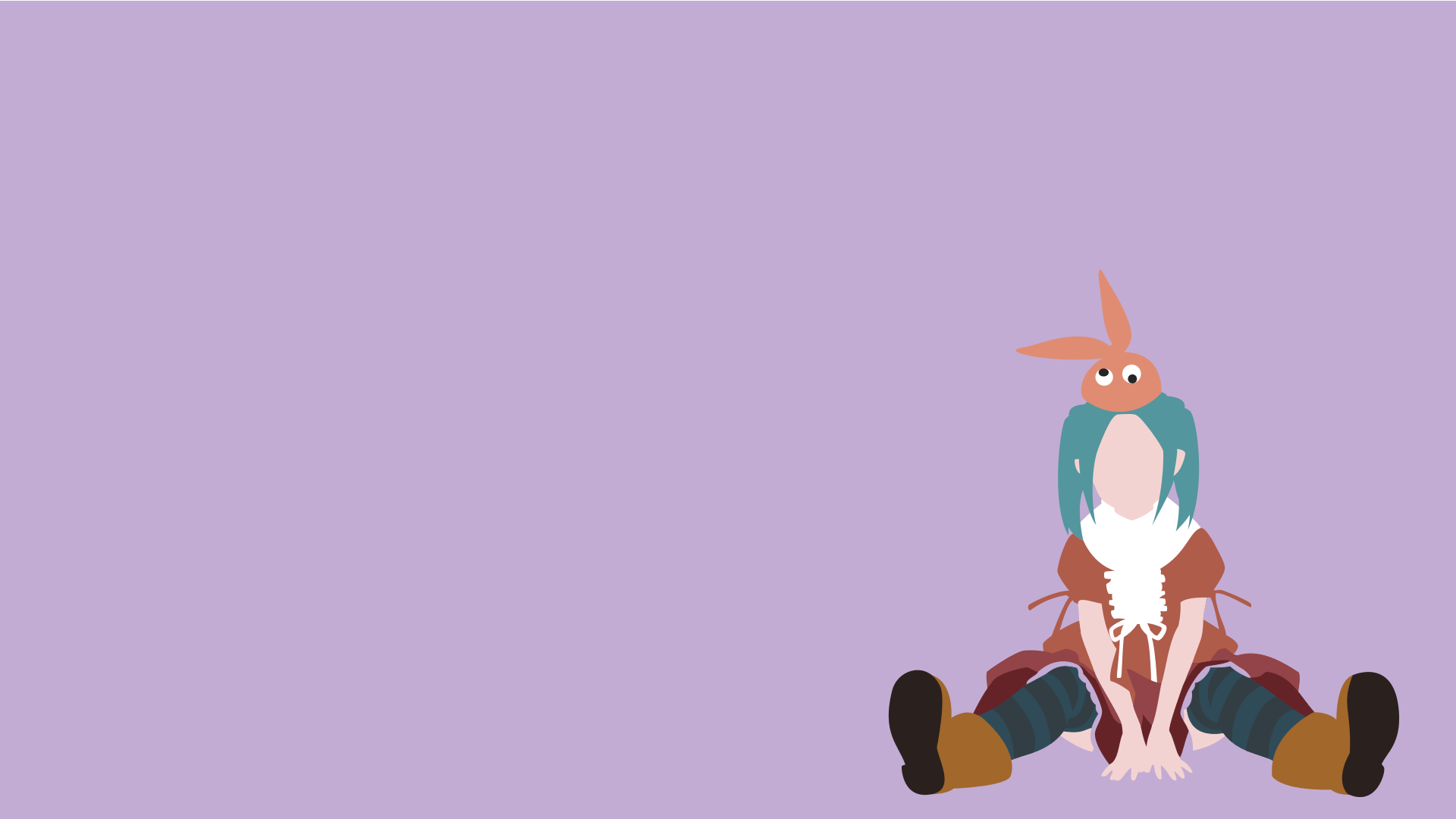 Download Yotsugi Ononoki Anime Monogatari (Series) HD Wallpaper