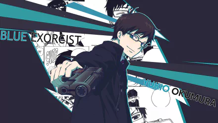 Yukio Okumura Anime Blue Exorcist HD Desktop Wallpaper | Background Image