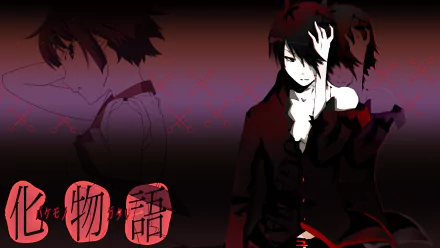 Koyomi Araragi Anime Monogatari (Series) HD Desktop Wallpaper | Background Image