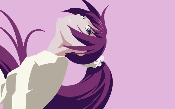 Hitagi Senjōgahara Anime Monogatari (Series) HD Desktop Wallpaper | Background Image
