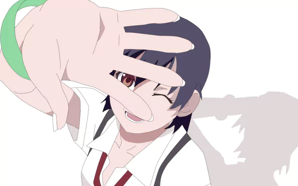 Suruga Kanbaru Anime Monogatari (Series) HD Desktop Wallpaper | Background Image