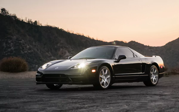 black car car Honda vehicle Acura NSX HD Desktop Wallpaper | Background Image