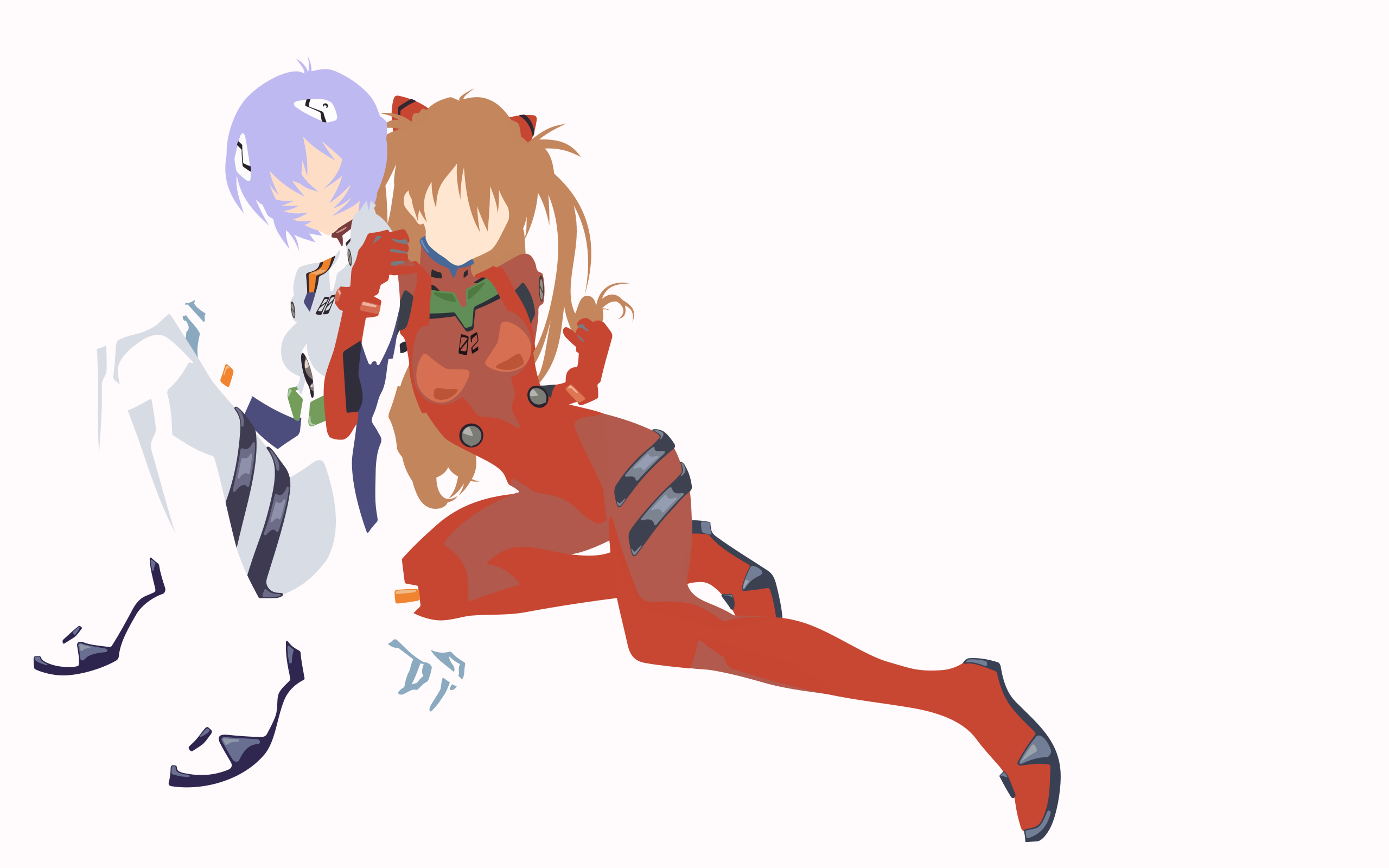 Download Rei Ayanami Asuka Langley Sohryu Anime Neon Genesis Evangelion