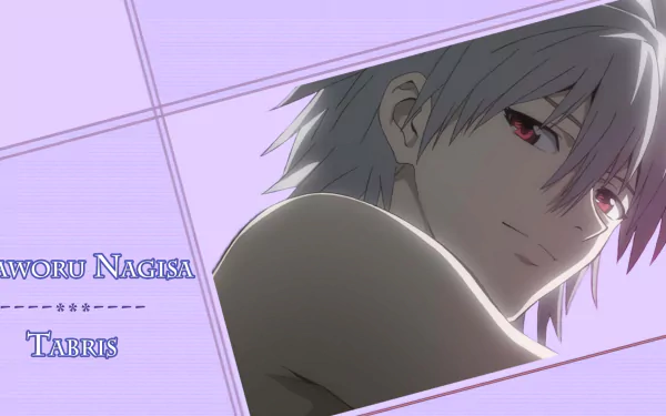Kaworu Nagisa Anime Evangelion: 3.0 You Can (Not) Redo HD Desktop Wallpaper | Background Image