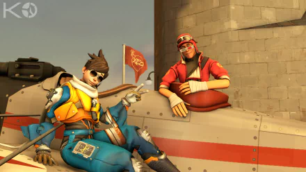  [TF2/OW] In The Slipstream by K-ward-u.k.