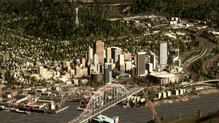 skyscraper city video game Cities: Skylines HD Desktop Wallpaper | Background Image