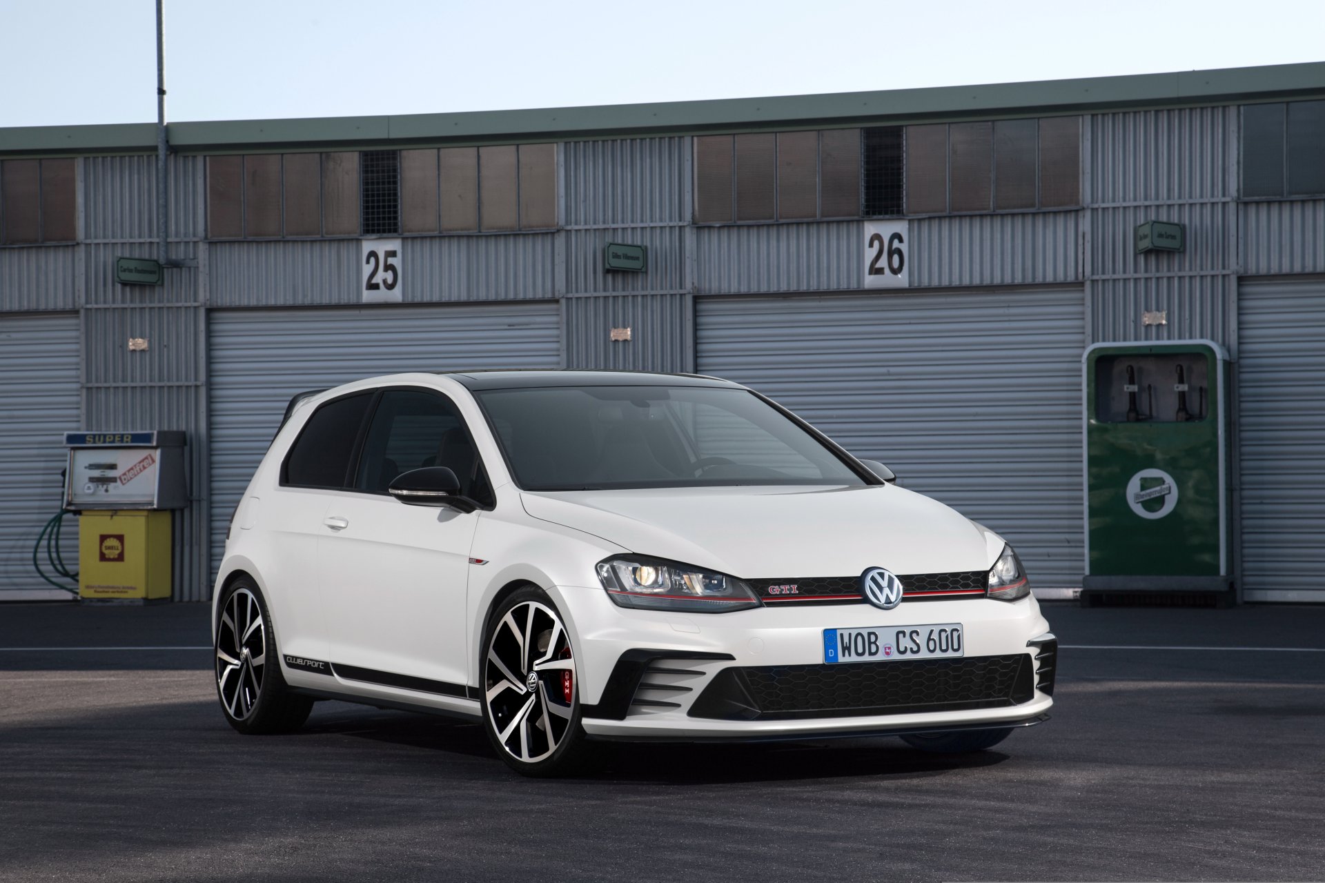 Download Compact Car White Car Car Volkswagen Vehicle Volkswagen Golf GTI 4k Ultra HD Wallpaper