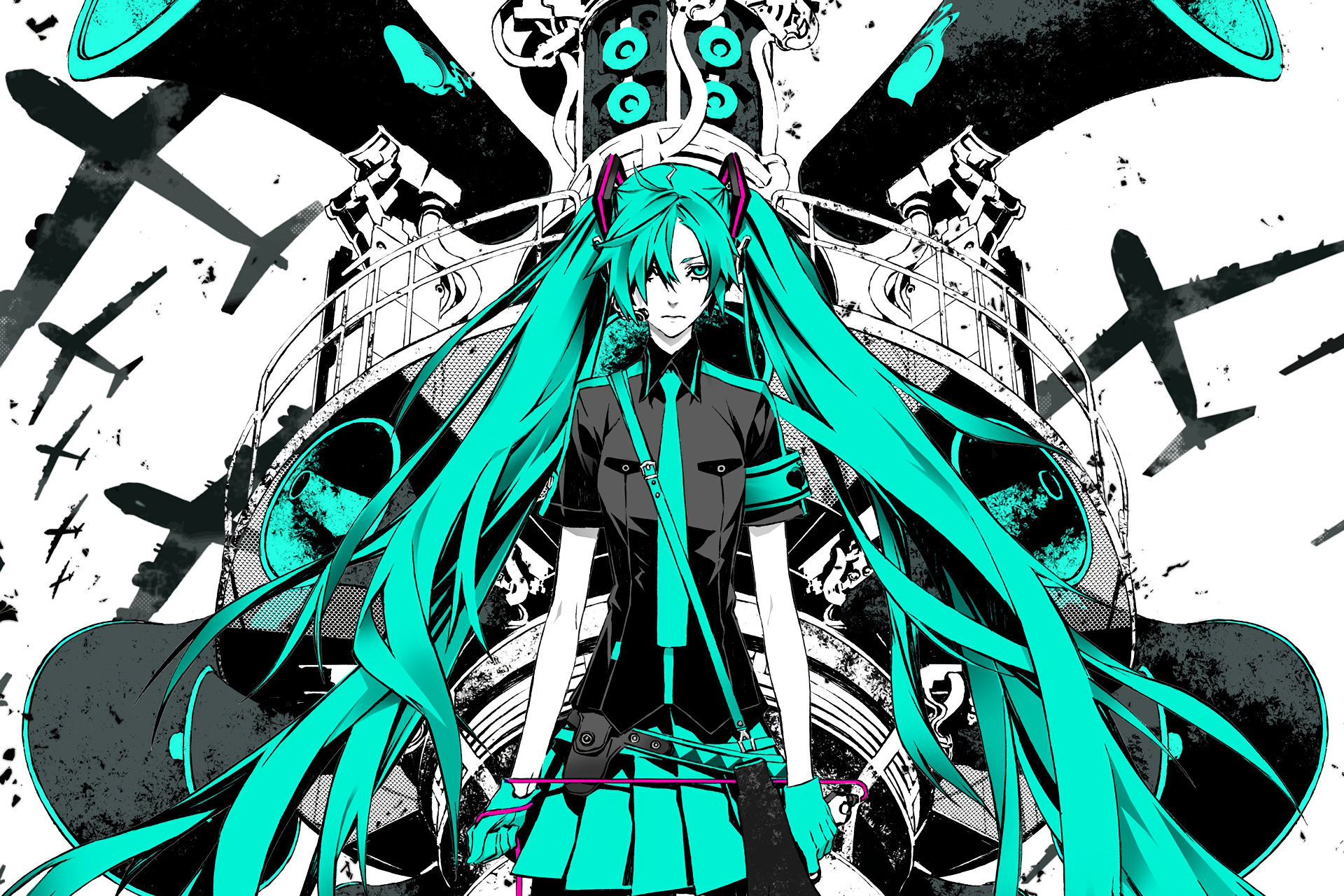 Anime Vocaloid HD Wallpaper by Miwa Shirow