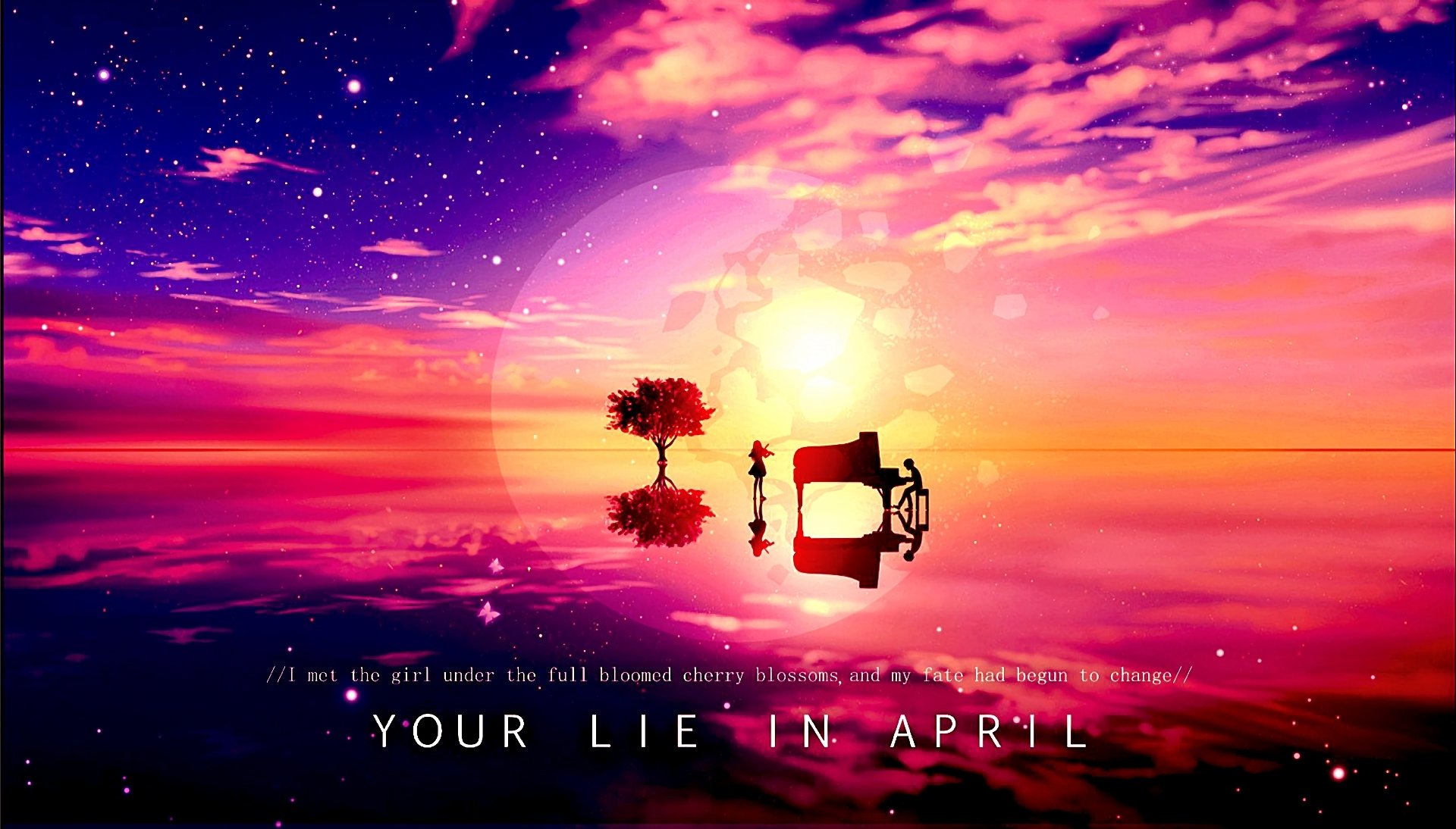 Your Lie in April HD Wallpaper | Background Image | 1920x1094 | ID