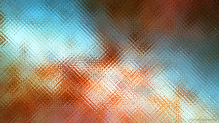 Abstract minimalist blue and orange glass texture with a subtle crisscross pattern, designed as an HD PC desktop wallpaper and background.
