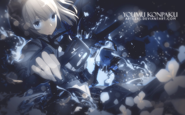 Anime Touhou Youmu Konpaku HD Wallpaper | Background Image