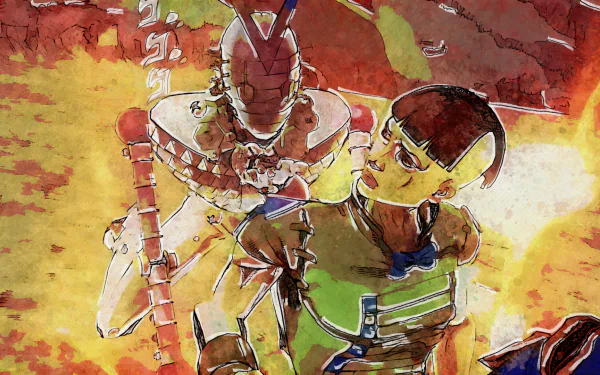 Joshu Higashikata Anime Jojo's Bizarre Adventure HD Desktop Wallpaper | Background Image