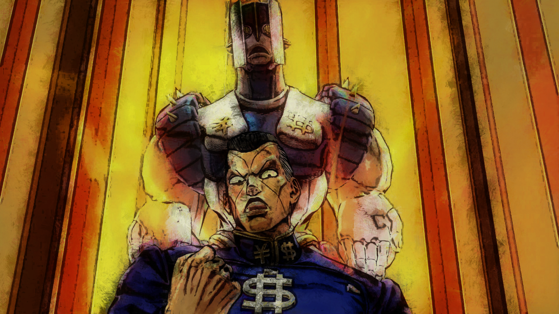 Download The Hand (Jojo's Bizarre Adventure) Okuyasu Nijimura Anime Jojo's Bizarre Adventure HD Wallpaper