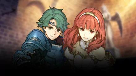 Celica (Fire Emblem) Alm (Fire Emblem) video game Fire Emblem Echoes: Shadows of Valentia HD Desktop Wallpaper | Background Image