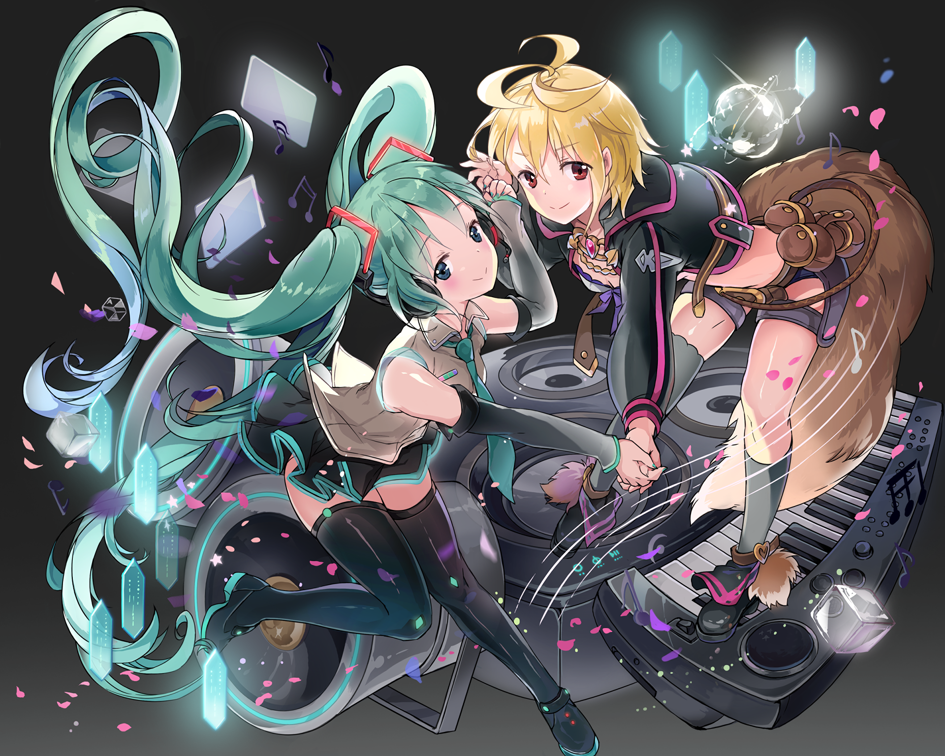 Download Hatsune Miku Anime Vocaloid HD Wallpaper