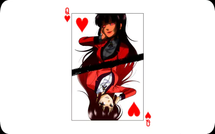 Yumeko Jabami Anime Kakegurui HD Desktop Wallpaper | Background Image