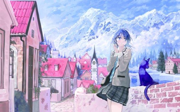 Anime Sangatsu no Phantasia HD Wallpaper | Background Image
