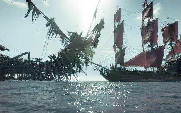 pirate ship movie Pirates Of The Caribbean: Dead Men Tell No Tales HD Desktop Wallpaper | Background Image