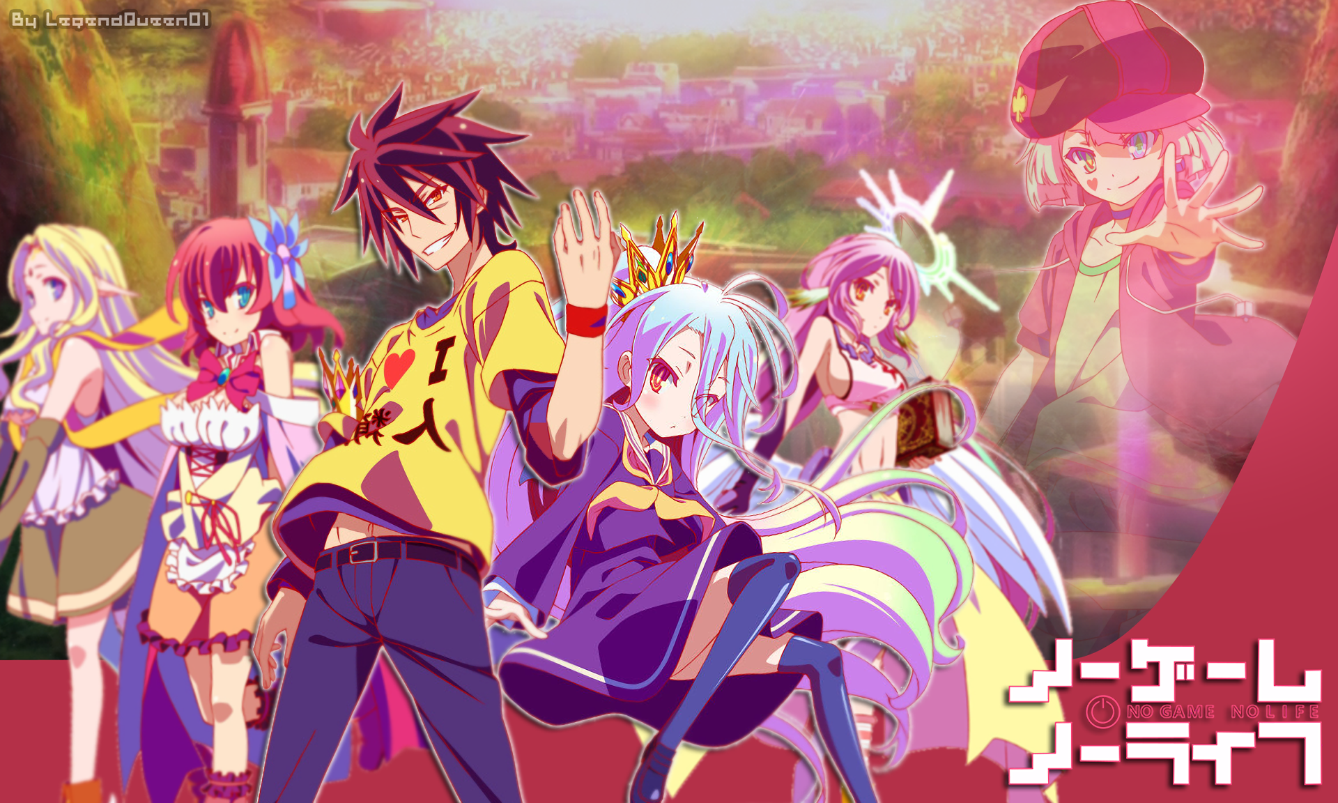 No Game No Life HD Wallpaper | Background Image | 1920x1152