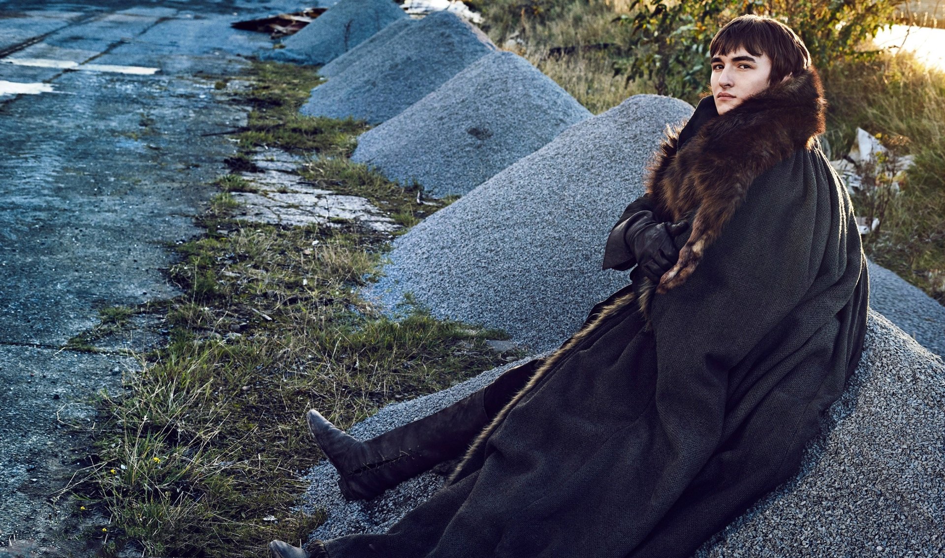 Download Isaac Hempstead-Wright Bran Stark TV Show Game Of Thrones HD Wallpaper