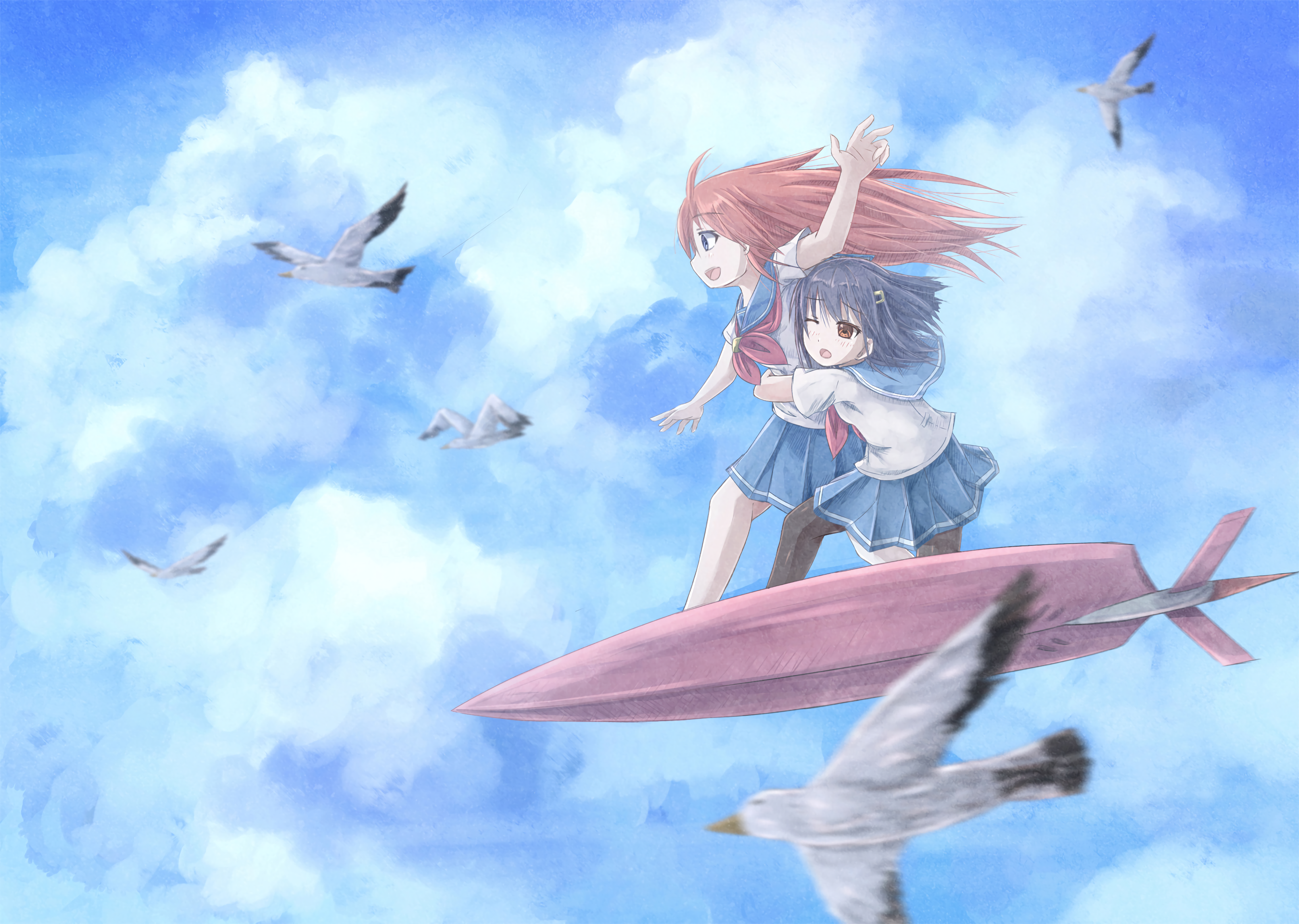 Flip Flappers HD Wallpaper | Background Image | 2700x1920 | ID:838019