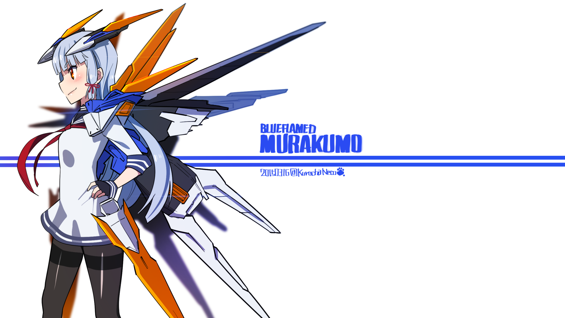 Download Murakumo (Kancolle) Anime Kantai Collection HD Wallpaper