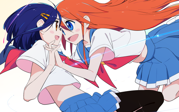 Anime Flip Flappers Papika Kokona HD Wallpaper | Background Image