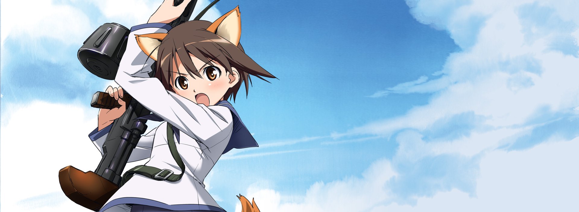 Download Yoshika Miyafuji Anime Strike Witches HD Wallpaper