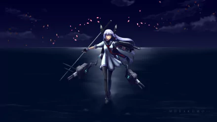 Murakumo (Kancolle) Anime Kantai Collection HD Desktop Wallpaper | Background Image